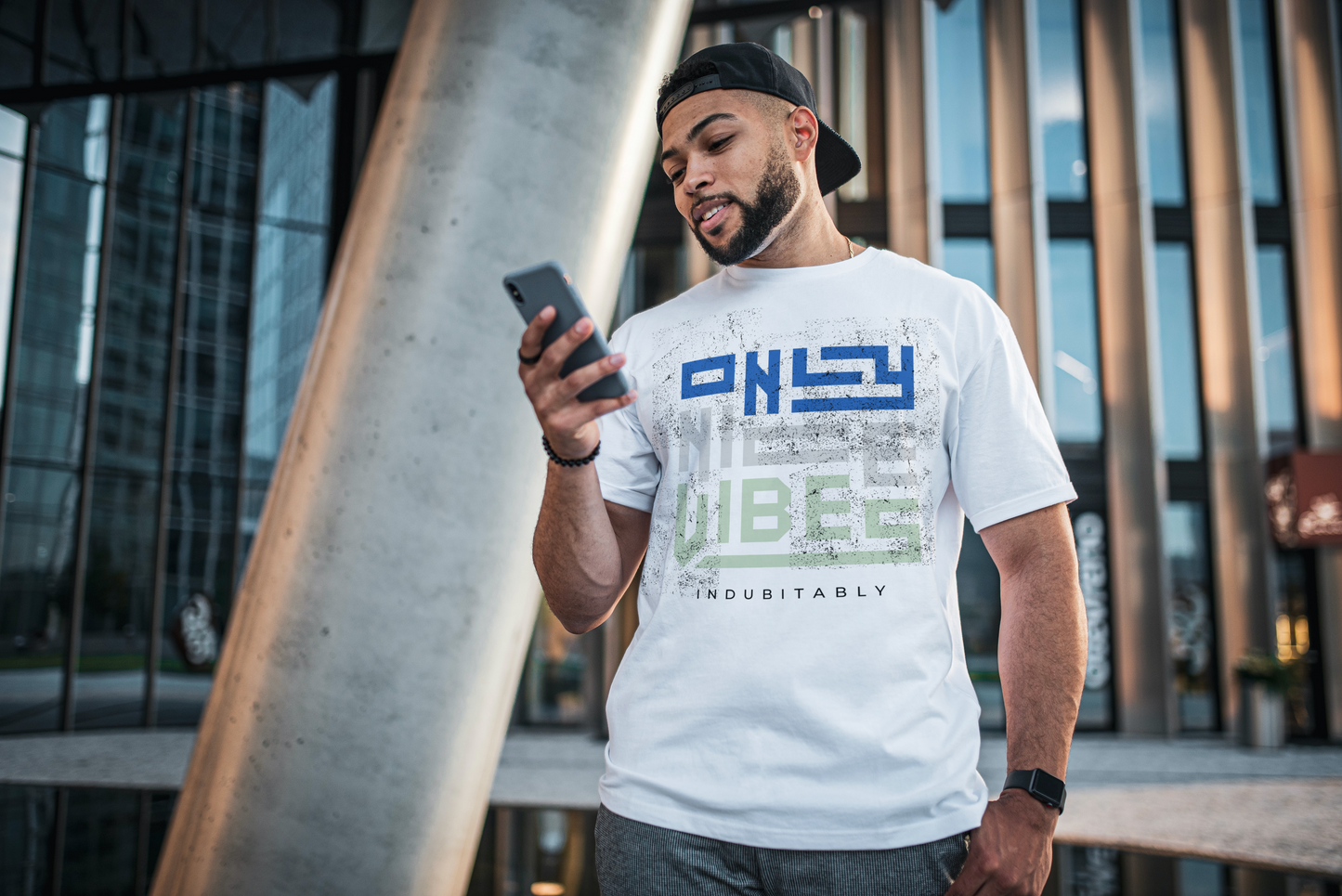 Vibes - Unisex Garment-Dyed T-shirt