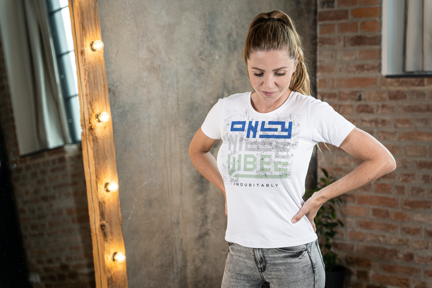 Vibes - Unisex Garment-Dyed T-shirt