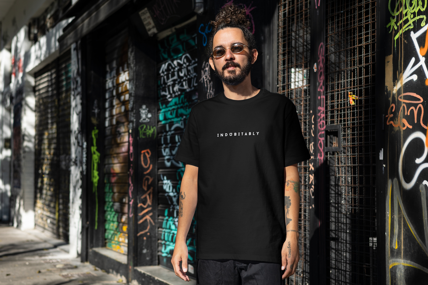 Indubitably - Unisex Garment-Dyed T-shirt